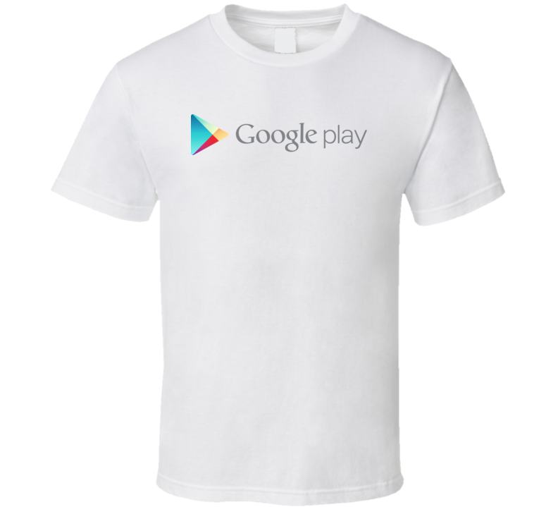 Google Play Logo T Shirt