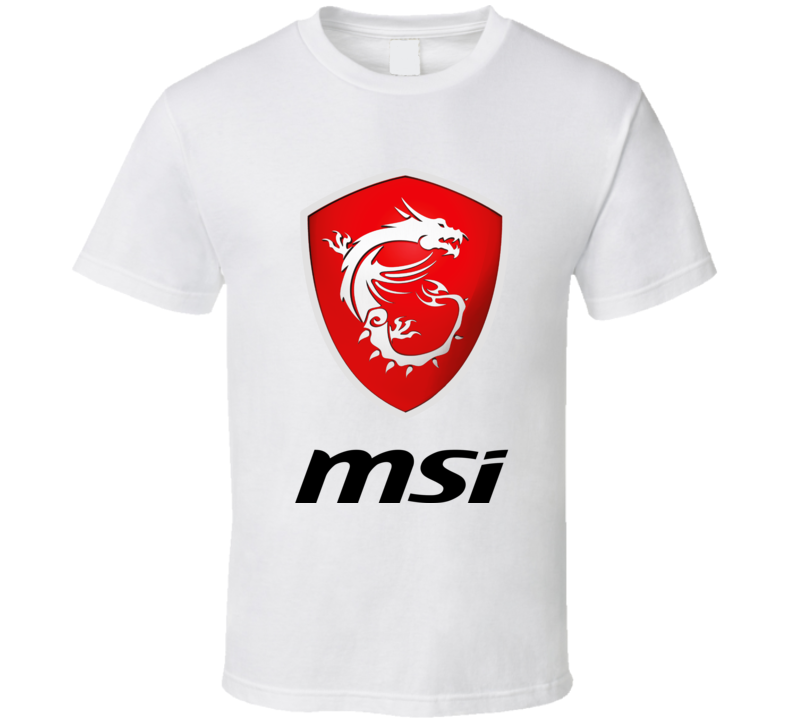 Msi Gaming Logo T Shirt Msi Gaming Logo T Shirt