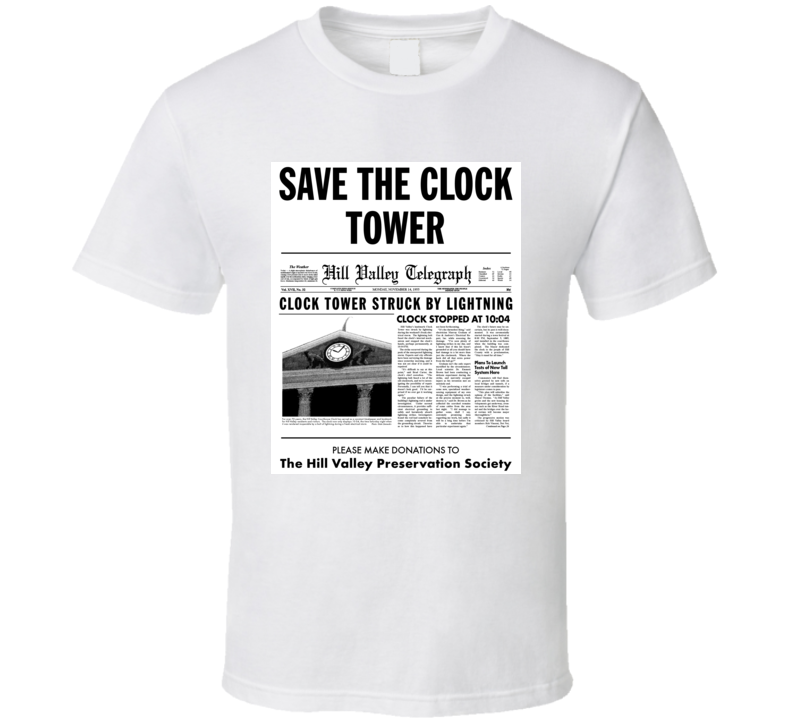 Save The Clock Tower T Shirt Save The Clock Tower T Shirt