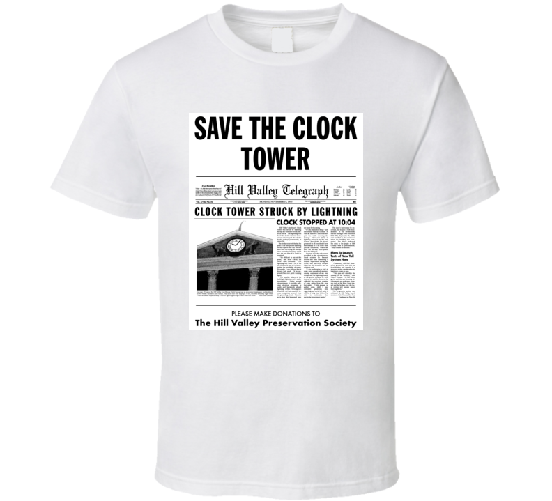 Save The Clock Tower T Shirt