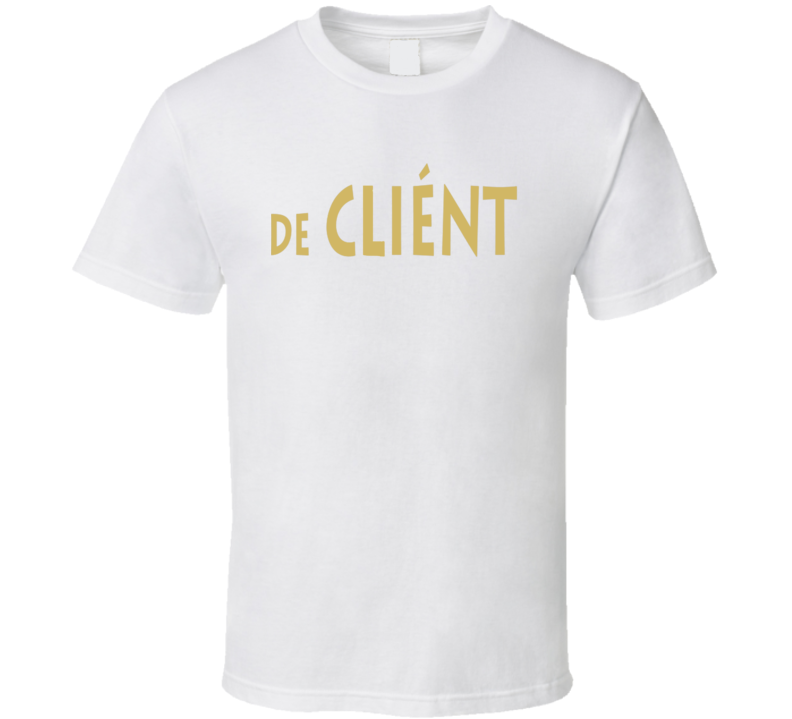 De Client Logo T Shirt De Client Logo T Shirt
