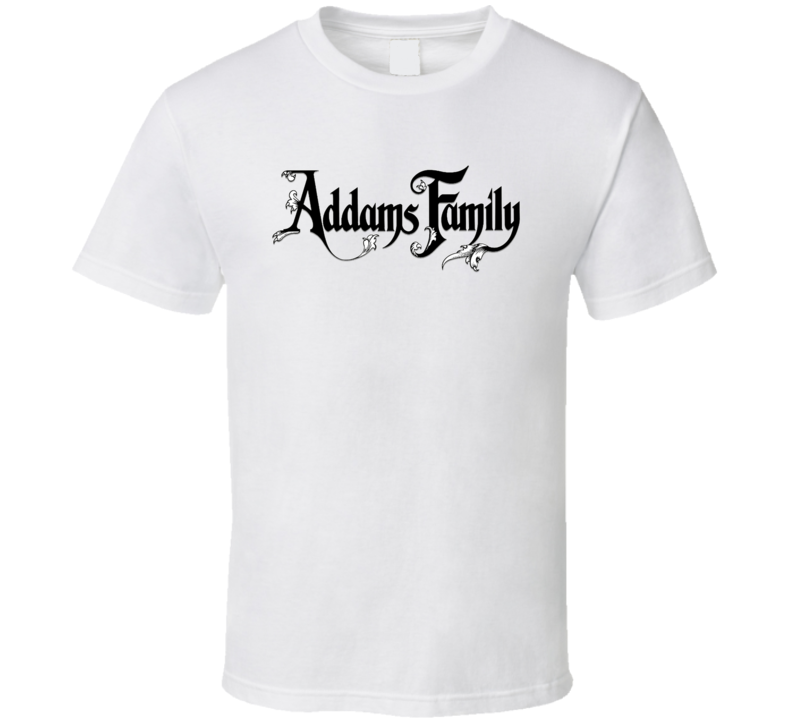 Addams Family Logo T Shirt