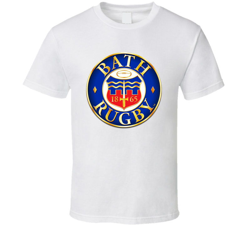 Bath Rugby Logo T Shirt Bath Rugby Logo T Shirt