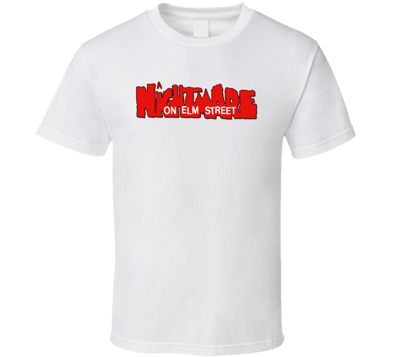 A Nightmare On Elm Street Logo T Shirt