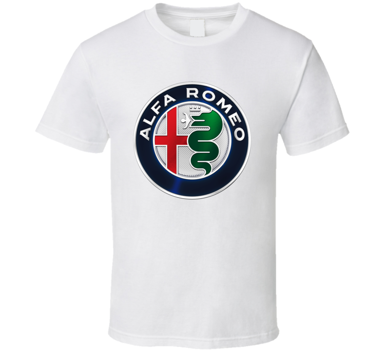 Car Logo Alfa Romeo T Shirt Car Logo Alfa Romeo T Shirt