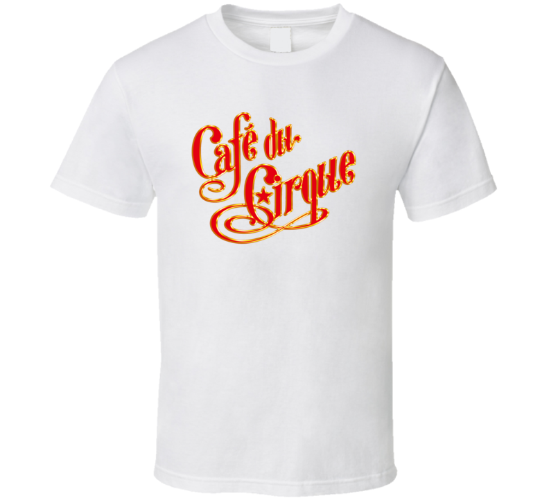 Cafe Du Cirque Logo Bouglione T Shirt Cafe Du Cirque Logo Bouglione T Shirt