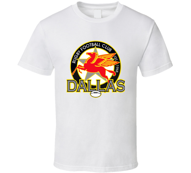 Dallas Rugby Logo T Shirt Dallas Rugby Logo T Shirt