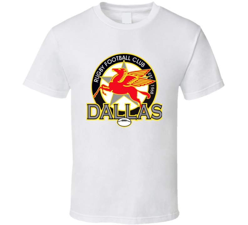 Dallas Rugby Logo T Shirt