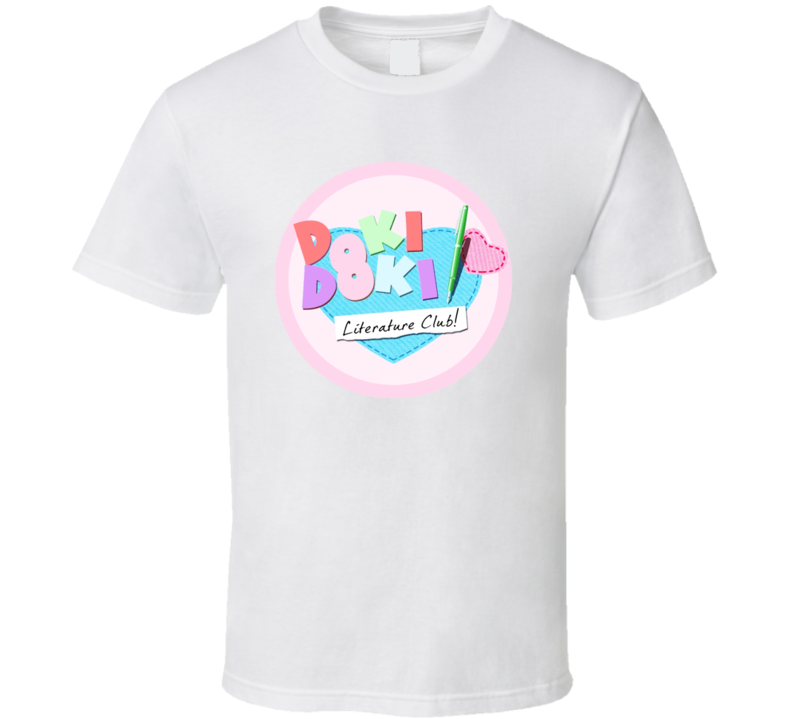 Doki Doki Literature Club Logo T Shirt Doki Doki Literature Club Logo T Shirt