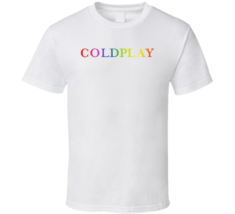 Coldplay Head Full Of Dreams Logo T Shirt Coldplay Head Full Of Dreams Logo T Shirt