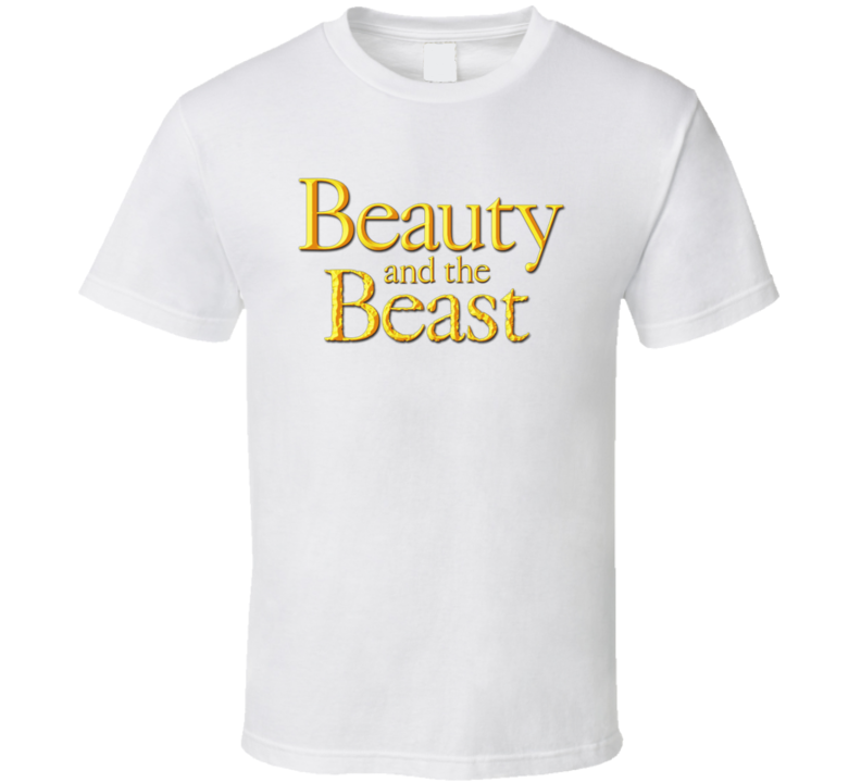 Beauty And The Beast Logo T Shirt Beauty And The Beast Logo T Shirt