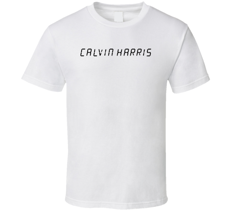 Calvin Harris Logo  T Shirt