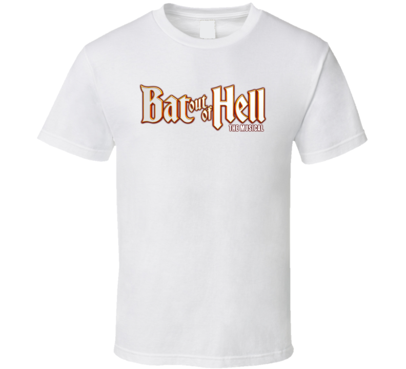 Bat Out Of Hell The Musical Logo T Shirt