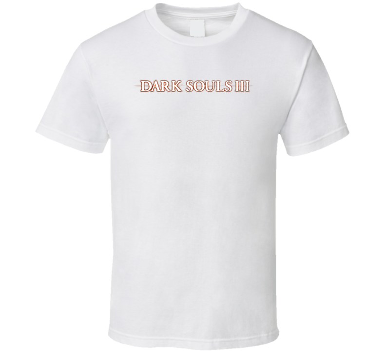 Dark Souls Iii Logo T Shirt Dark Souls Iii Logo T Shirt