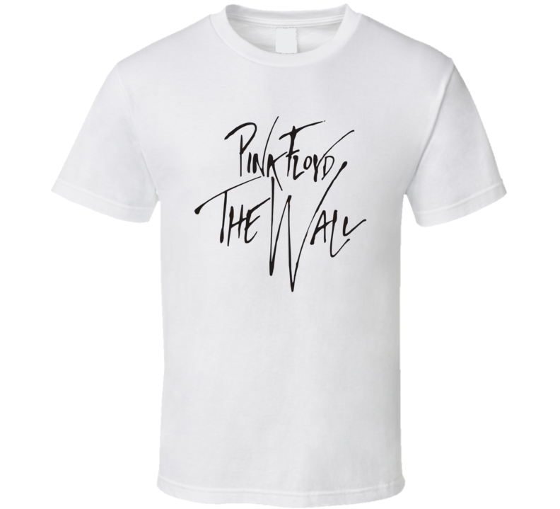 Pink Floyd The Wall Logo  T Shirt