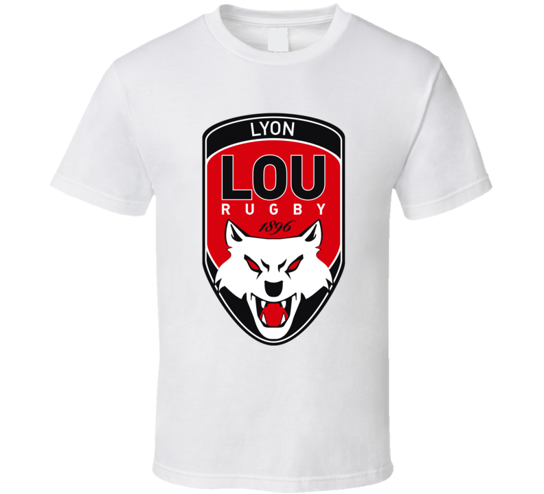 Lyon Lou Rugby Logo T Shirt