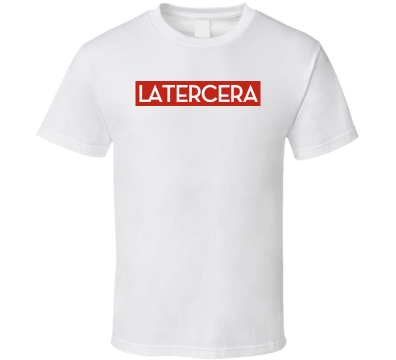 La Tercera Logo T Shirt La Tercera Logo T Shirt