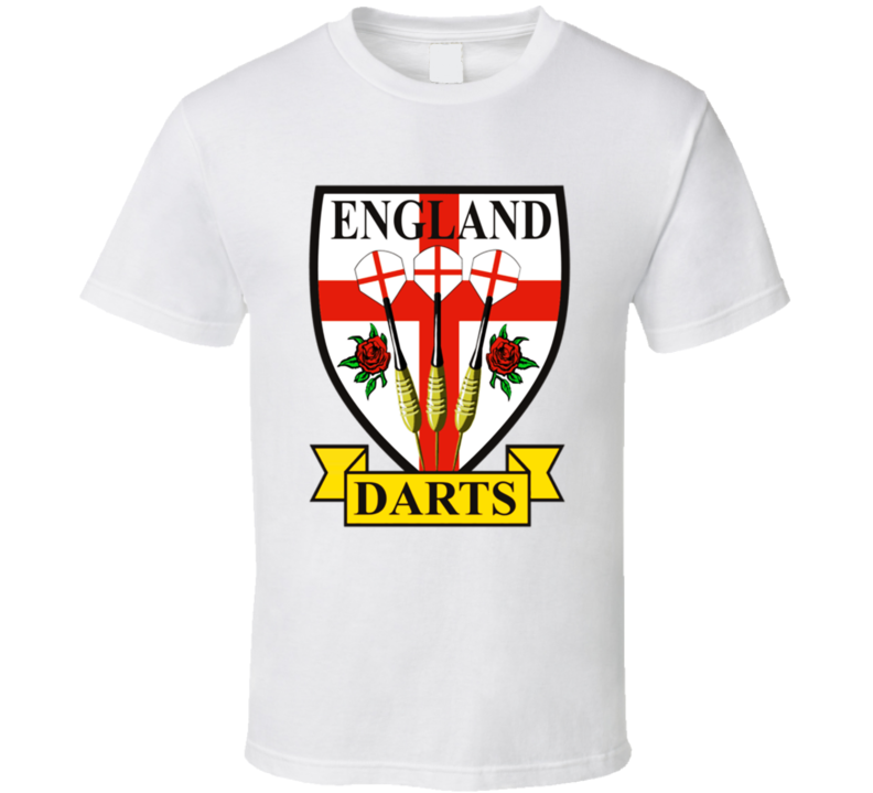 Logo England Darts Organisation T Shirt