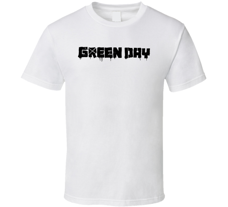 Green Day Logo T Shirt Green Day Logo T Shirt