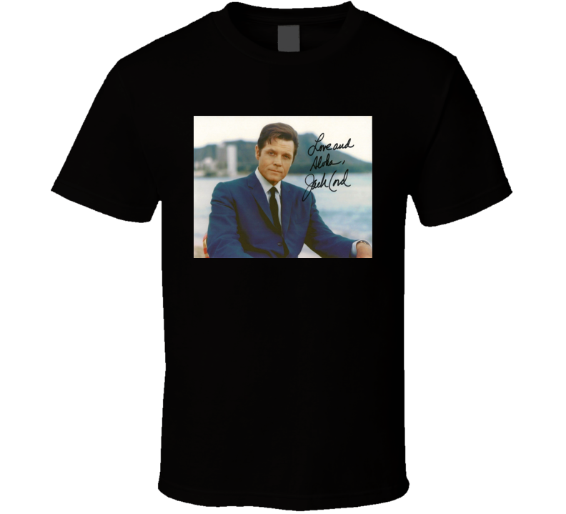 Hawaii Five-o Jack Lord 70s Tv Show T Shirt