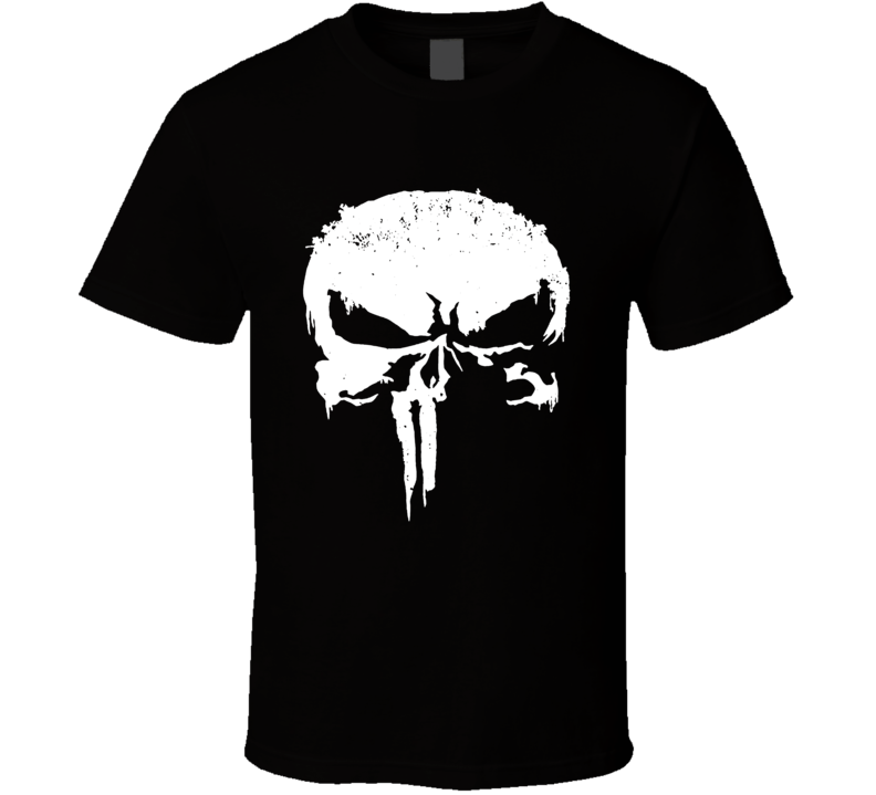 Skatter Skull The Punisher T Shirt Skatter Skull The Punisher T Shirt