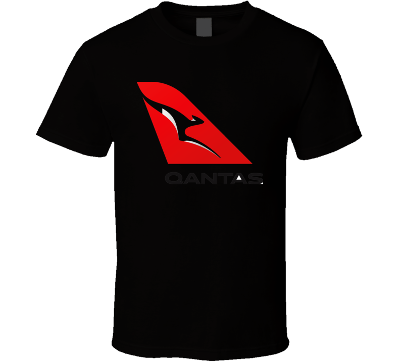 Qantas Airline Logl Australia T Shirt Qantas Airline Logl Australia T Shirt