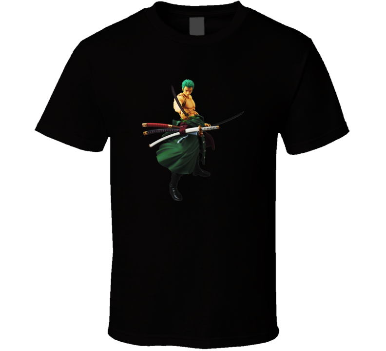 One Piece Roronoa Zoro Pirates Hunter Strawhat Member T Shirt One Piece Roronoa Zoro Pirates Hunter Strawhat Member T Shirt