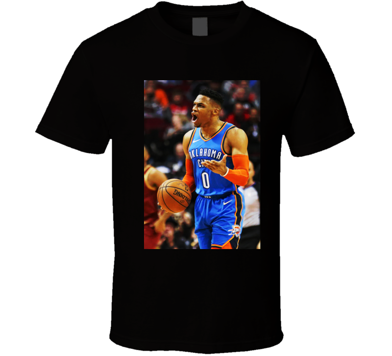 Russell Westbrook Triple Double 42 Okc Basketball Fan T Shirt