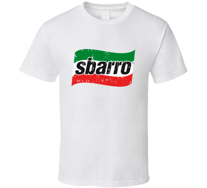 Sbarro Fast Food Restaurant Distressed Look T Shirt Sbarro Fast Food Restaurant Distressed Look T Shirt