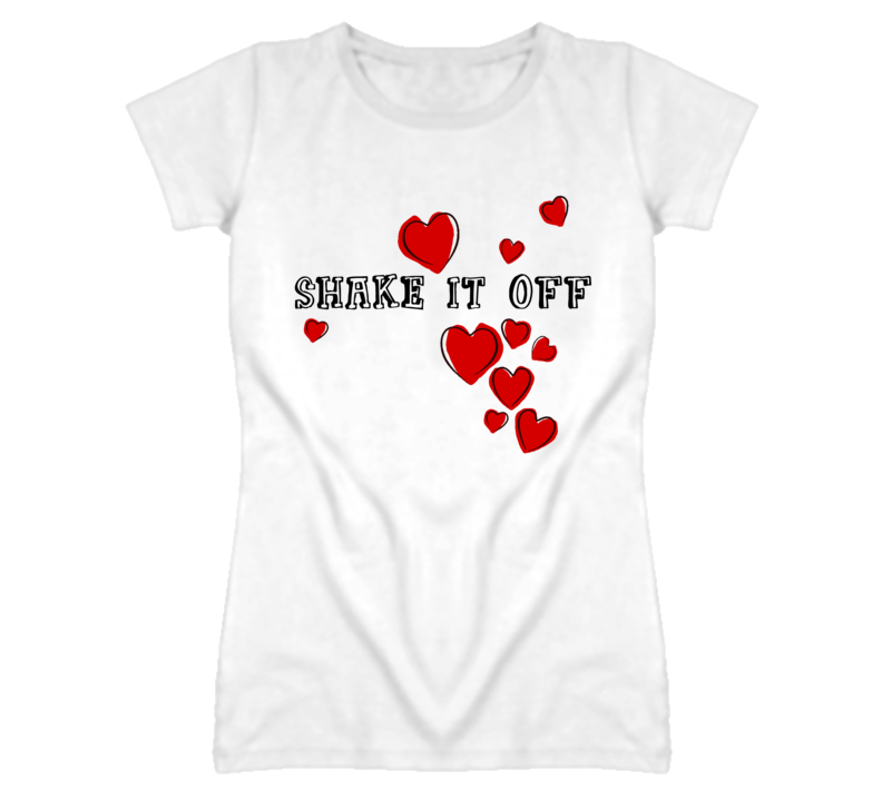 Taylor Swift Shake it Off Heart T-Shirt Taylor Swift Shake it Off Heart T-Shirt