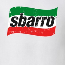 Sbarro Fast Food Restaurant Distressed Look T Shirt 1447956