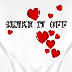 Taylor Swift Shake it Off Heart T-Shirt 3560524