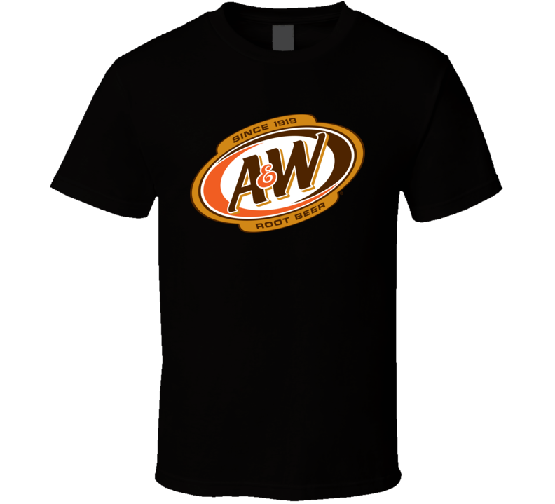 A&W root beer soda shirt t-shirt tee A&W root beer soda shirt t-shirt tee