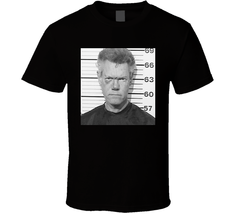 Randy Travis Freakin Cool Trending mug shot t-shirt shirt Randy Travis Freakin Cool Trending mug shot t-shirt shirt