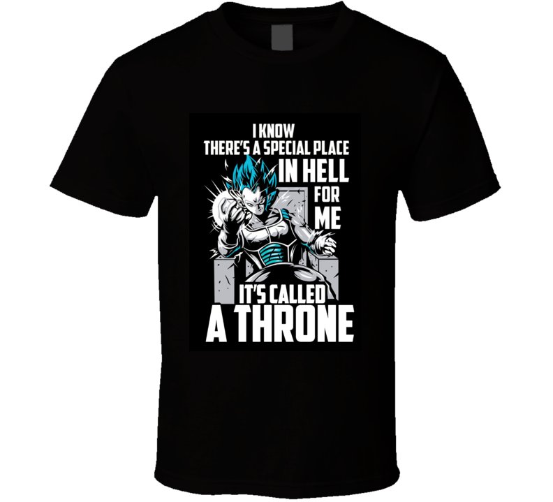 Prince Vegeta Mens T-Shirt Dragon Ball Goku Prince Vegeta Mens T-Shirt Dragon Ball Goku