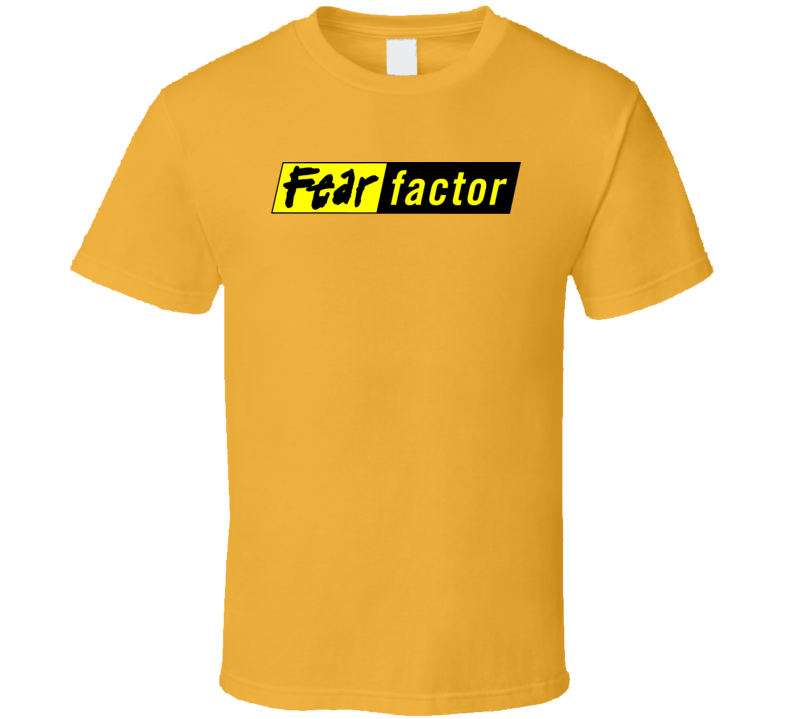 Fear Factor Logo Tv T Shirt Fear Factor Logo Tv T Shirt