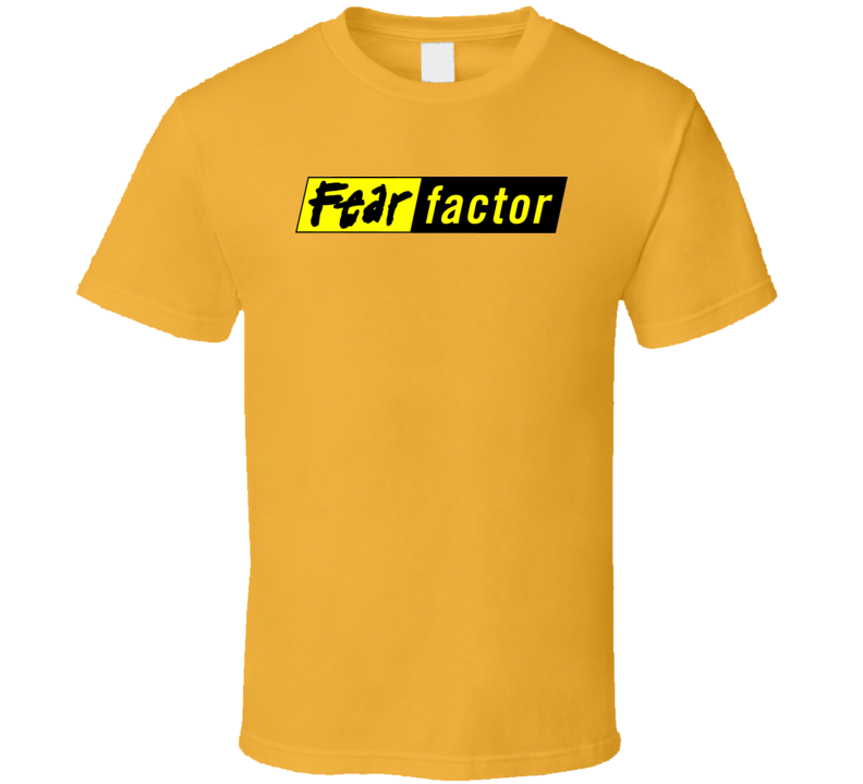 Fear Factor Logo Tv T Shirt