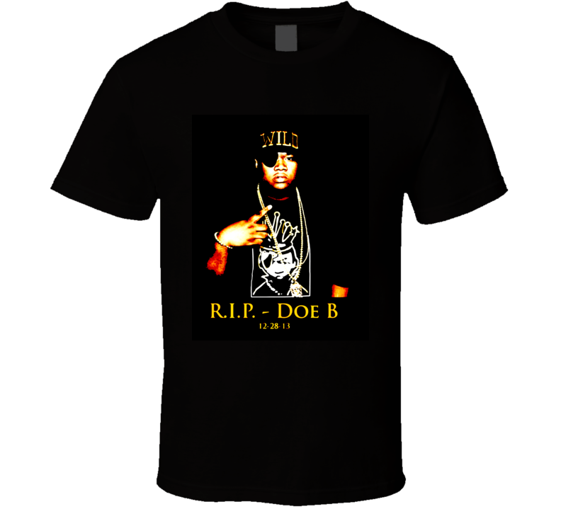 Doe B Hustle Gang Tribute T Shirt Doe B Hustle Gang Tribute T Shirt
