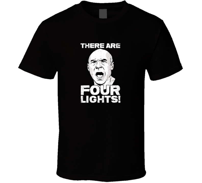 Star Trek Picard t-shirt There are four lights! Cool Sci-fi TV shirts Star Trek Picard t-shirt There are four lights! Cool Sci-fi TV shirts