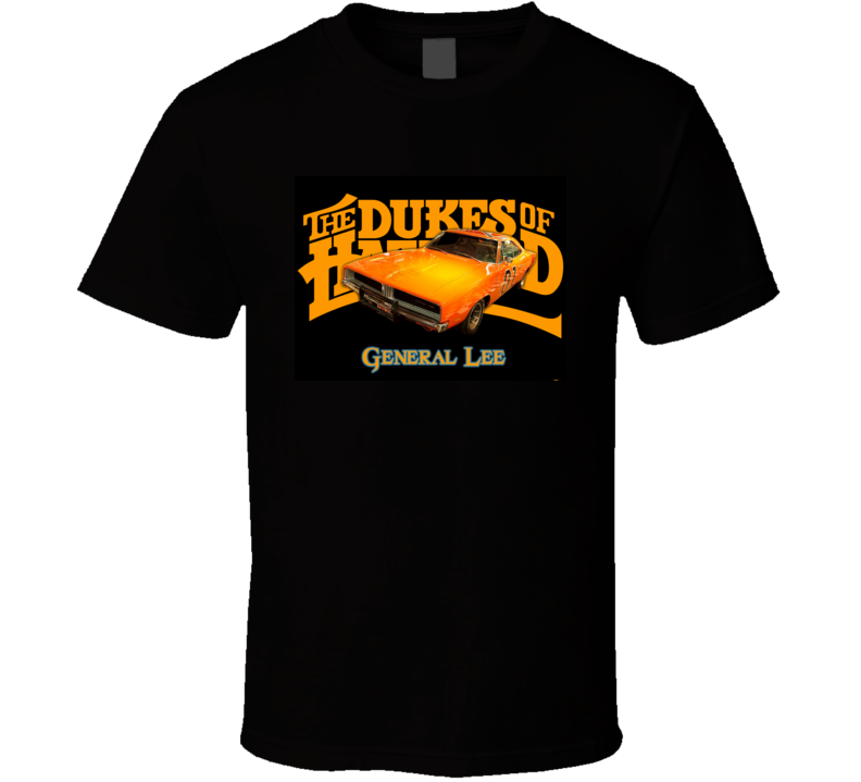 Dukes of Hazzard General Lee Car T Shirt Dukes of Hazzard General Lee Car T Shirt