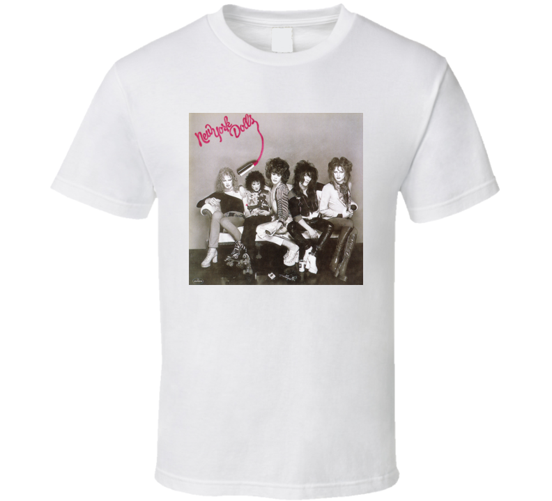 York Dolls New York Dolls Album T Shirt York Dolls New York Dolls Album T Shirt