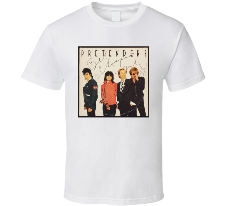 The Pretenders Pretenders Album T Shirt The Pretenders Pretenders Album T Shirt