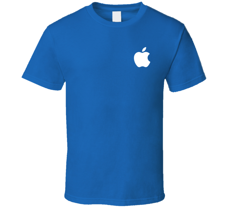 Apple Logo Chest Pocket T Shirt Apple Logo Chest Pocket T Shirt