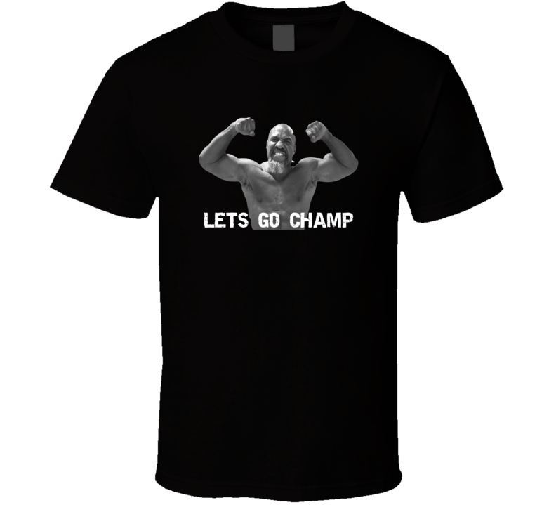 Let's Go Champ Shannon Briggs The Cannon Boxing Heavyweight T Shirt