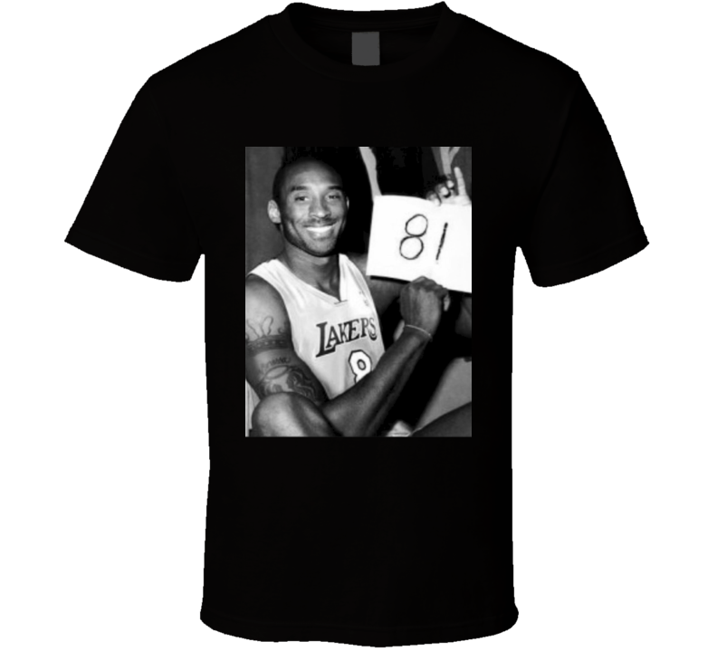 Kobe Bryant 81 Point Game T Shirt Kobe Bryant 81 Point Game T Shirt
