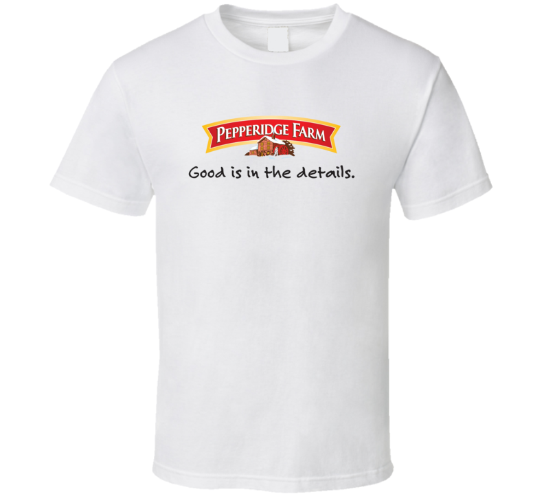 Pepperidge Farm Brand Food Fan T Shirt