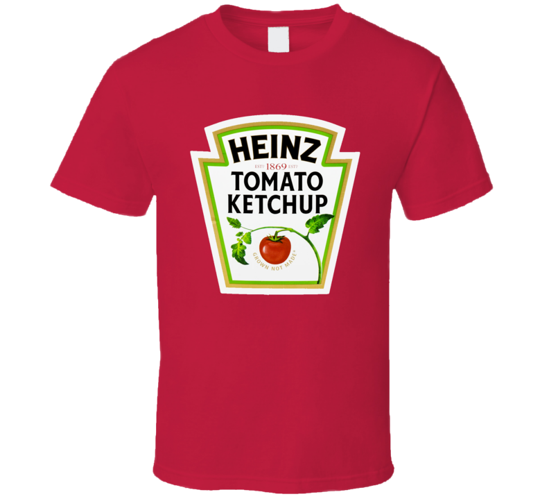 Heinz Tomato Ketchup Bottle Logo Funny T Shirt Heinz Tomato Ketchup Bottle Logo Funny T Shirt