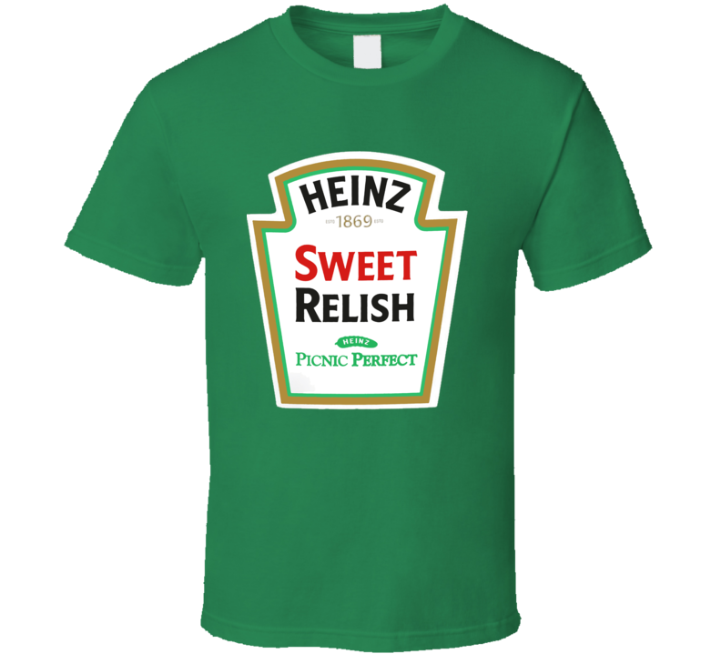 Heinz Sweet Relish Ketchup Funny Bottle Logo Halloween T Shirt