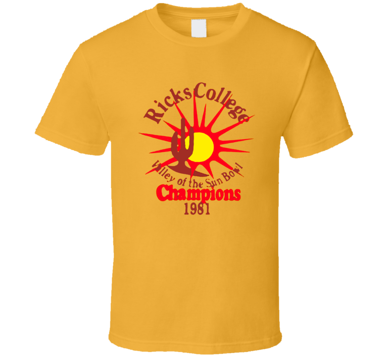 Napoleon Dynamite Rick's College Vintage T Shirt Napoleon Dynamite Rick's College Vintage T Shirt