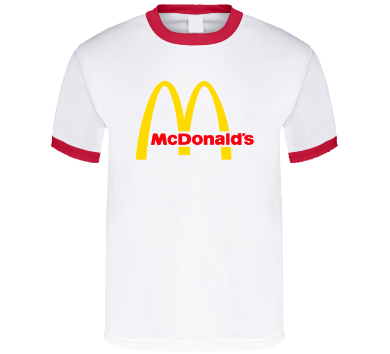 McDonalds Fast Food Golden Arches Symbol Logo T Shirt McDonalds Fast Food Golden Arches Symbol Logo T Shirt